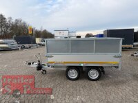 EDUARD 2615 -GD- Heckkipper, Bordwände 30cm -2000kg- H-Pumpe - Lfh: 72cm -155R13 mit Stahl - Kastenaufsatz (NB)