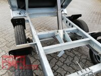 EDUARD 2615 -GD- Heckkipper, Bordwände 30cm -2000kg- H-Pumpe - Lfh: 72cm -155R13 mit Stahl - Kastenaufsatz