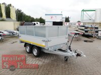 EDUARD 2615 -GD- Heckkipper, Bordwände 30cm -2000kg- H-Pumpe - Lfh: 72cm -155R13 mit Stahl - Kastenaufsatz