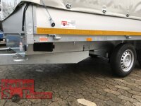 EDUARD 4018 -GD- Hochlader, Bordwände 30cm -2000kg- Lfh: 72cm -155R13 mit Hochplane SP-Line