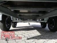 Eduard 2000 KG Hochlader - Gebremste Doppelachser - 3.3x1.8m - Ladehöhe:72 cm  - Bordwände 30cm