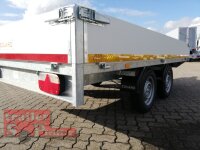 Eduard 2000 KG Hochlader - Gebremste Doppelachser - 3.3x1.8m - Ladehöhe:72 cm  - Bordwände 30cm