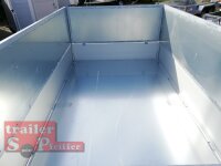 EDUARD 2615 -GE- Heckkipper, Bordwände 30cm -1500kg- H-Pumpe - Lfh: 63cm -195/50R13 mit Stahl - Kastenaufsatz