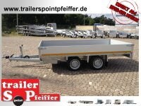 Hochlader - Gebremste Doppelachser - 4.0x1.8m -...