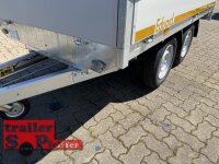 EDUARD 2615 -GD- Heckkipper, Bordwände 30cm -2500kg- E-Pumpe - Lfh: 72cm -165R13