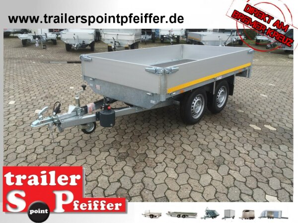 EDUARD 2615 -UD- Heckkipper, Bordwände 30cm -0750kg- H-Pumpe - Lfh: 72cm -155R13