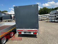 EDUARD 2615 -GE- Heckkipper, Bordwände 30cm -1500kg- H-Pumpe - Lfh: 63cm -195/50R13 mit Hochplane SP-Line