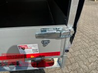 EDUARD 2615 -GE- Heckkipper, Bordwände 30cm -1500kg- H-Pumpe - Lfh: 63cm -195/50R13 mit Hochplane SP-Line