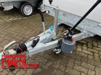 Eduard 2500 KG Rückwärtskipper - Gebremste Doppelachser - 2.6x1.5m - Ladehöhe:72 cm - 165R13 - Bordwände 30cm Kastenaufsatz