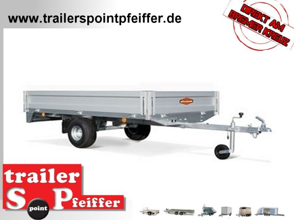 Böckmann HL-AL 2514/75 Alu - Hochlader Anhänger