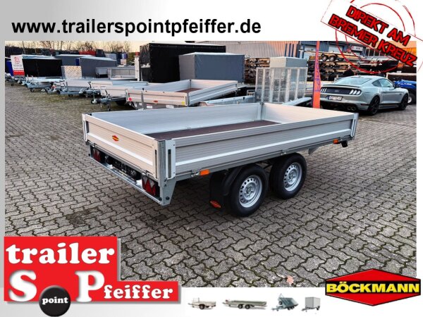 Böckmann HL-AL 3016/20 ECO XXL Alu - Hochlader Anhänger