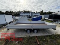 Böckmann HL-AL 5121/35 F - Niedrig Alu - Hochlader Anhänger 514 x 210 - 3500 KG