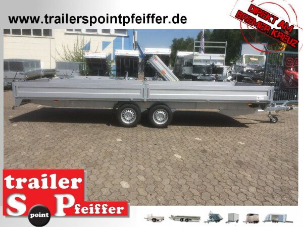 Böckmann HL-AL 6224/35 Alu - Hochlader Anhänger