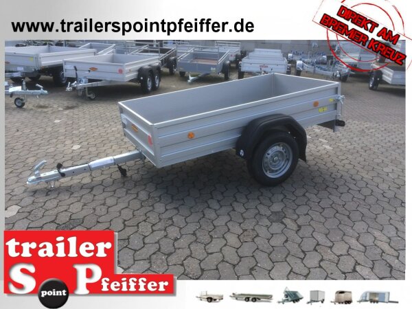 Böckmann TL-AL 2111/75 ALU Tieflader Anhänger - ungebremst