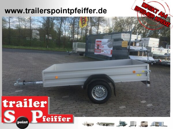 Böckmann TL-AL 2513/75 ALU Tieflader Anhänger - ungebremst