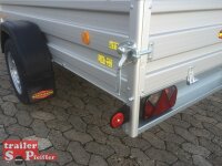 Böckmann TL-AL 2513/75 ALU Tieflader Anhänger - ungebremst
