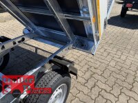 EDUARD 2615 -GD- Heckkipper, Bordwände 30cm -2500kg- E-Pumpe - Lfh: 72cm -165R13 mit NB-GI Laubgitter