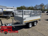 EDUARD 2615 -GD- Heckkipper, Bordwände 30cm -2500kg- E-Pumpe - Lfh: 72cm -165R13 mit NB-GI Laubgitter