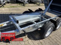EDUARD 2615 -GD- Heckkipper, Bordwände 30cm -2500kg- E-Pumpe - Lfh: 72cm -165R13 mit NB-GI Laubgitter