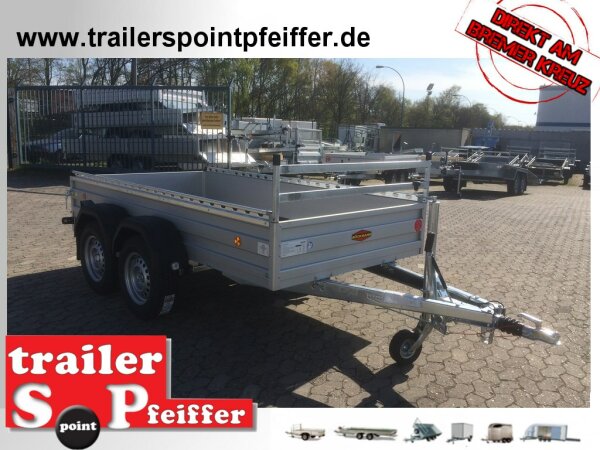 Böckmann TL-AL 3015/27 ALU Profi Paket  Tieflader Anhänger - Tandem gebremst