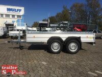 Böckmann TL-AL 3015/27 ALU Profi Paket  Tieflader Anhänger - Tandem gebremst