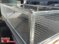 Böckmann TL-AL 3015/20 ALU Tieflader Anhänger - Tandem mit Gitteraufsatz