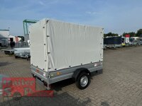 Böckmann TL-AL 2513/75 ALU Tieflader Anhänger - ungebremst mit Hochplane SP-Line