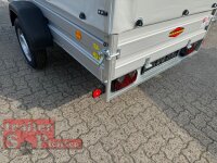 Böckmann TL-AL 2513/75 ALU Tieflader Anhänger - ungebremst mit Hochplane SP-Line
