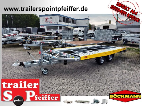 Böckmann AH 4320/30 Fahrzeugtransporter / Autotrailer Kipper