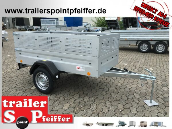 TPV TL-EU2 Anhänger mit Gitteraufsatz ungebremst - 100 KM/H
