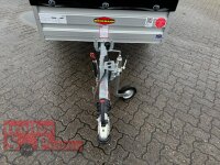 Böckmann TL-AL 2513/135 ALU Tieflader Anhänger - gebremst mit Hochplane SP-Line