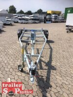 TPV BA 1300-L -  Bootstrailer für (Motor-)Boote bis 6,5 m - 1300kg - gebremst -13 pol. Stecker