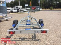 TPV BA 1300-L -  Bootstrailer für (Motor-)Boote bis 6,5 m - 1300kg - gebremst -13 pol. Stecker