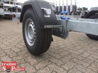 TPV BA 1300-L -  Bootstrailer für (Motor-)Boote bis 6,5 m - 1300kg - gebremst -13 pol. Stecker