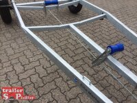 TPV BA 1300-L -  Bootstrailer für (Motor-)Boote bis 6,5 m - 1300kg - gebremst -13 pol. Stecker