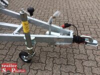 TPV BA 1300-L -  Bootstrailer für (Motor-)Boote bis 6,5 m - 1300kg - gebremst -13 pol. Stecker