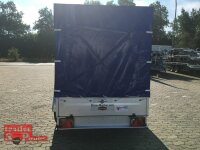 TPV TL-EB3 - 1300 kg gebremst Kastenanhänger mit Hochplane 150 cm