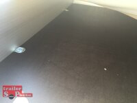 Böckmann TL-AL 2513/75 ALU Tieflader Anhänger - ungebremst  Flachplane Stützrad