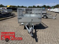 EDUARD 2615 -GE- Heckkipper, Bordwände 30cm -1500kg- E-Pumpe - Lfh: 63cm -195/50R13 mit NB-GI Laubgitter
