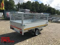 EDUARD 2615 -GE- Heckkipper, Bordwände 30cm -1500kg- E-Pumpe - Lfh: 63cm -195/50R13 mit SI-GI Laubgitter