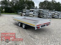 Eduard 2000 KG Hochlader - Gebremste Doppelachser - 4.0x1.8m - Ladehöhe:72 cm - 155R13 - Bordwände 30cm