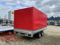Böckmann HL-AL 4121/27 Alu - Hochlader Anhänger mit Hochplane SP-Line