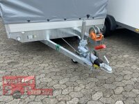 EDUARD 5022 -GD- Hochlader, Auffahrschienen & Winde, Bordwände 30cm -3500kg- Lfh: 63cm -195/50R13 mit Hochplane SP-Line