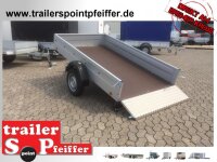 TPV RK-EU3-K Light Kippanhänger - 750 kg - ungebremst - 100 KM/H - Zurrösen - 13 pol. Stecker