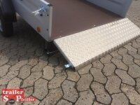 TPV RK-EU3-K Light Kippanhänger - 750 kg - ungebremst - 100 KM/H - Zurrösen - 13 pol. Stecker