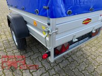 Böckmann TL-AL 2111/75 ALU Tieflader Anhänger - ungebremst Hochplane SP-Line