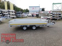 Eduard 2700 KG Hochlader - Gebremste Doppelachser - 3.3x1.8m - Ladehöhe:56 cm - 195/55R10 - Bordwände 30cm