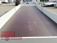 Eduard 3500 KG Hochlader - Gebremste Doppelachser - 6.0x2.2m - Ladehöhe:63 cm - 195/50R13 - Bordwände 30cm
