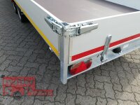 Eduard 3500 KG Hochlader - Gebremste Doppelachser - 6.0x2.2m - Ladehöhe:63 cm - 195/50R13 - Bordwände 30cm