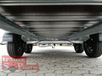 Eduard 2000 KG Hochlader - Gebremste Doppelachser - 4.0x2.0m - Ladehöhe:72 cm - 165R13 - Bordwände 30cm